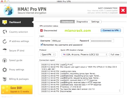 HMA Pro VPN Crack