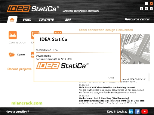 IDEA StatiCa Crack