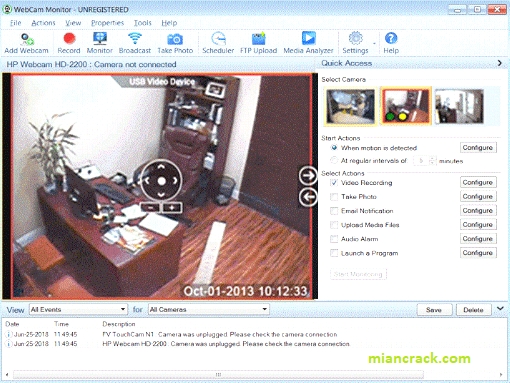 WebCam Monitor Crack