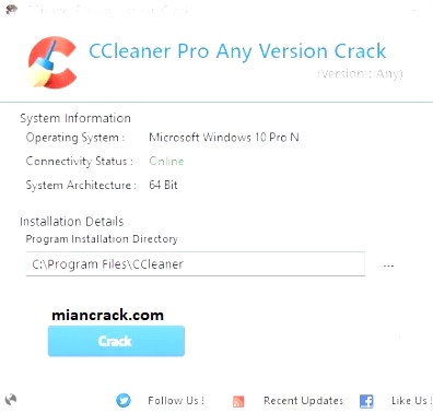 CCleaner Professional Crack