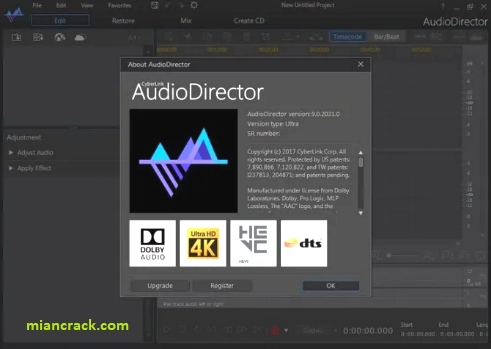 CyberLink AudioDirector Ultra Crack