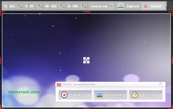 ChrisPC Screen Recorder Pro Crack