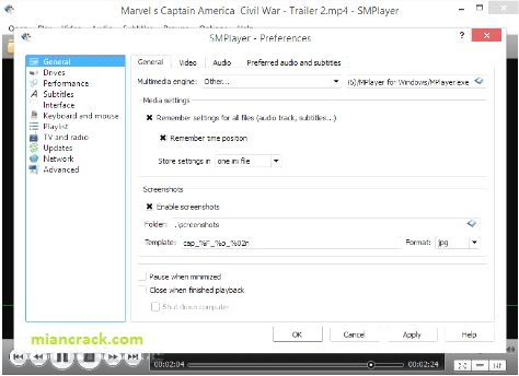 SMPlayer Crack