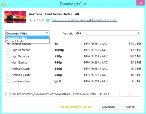 4K Video Downloader Crack