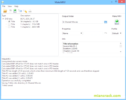 MakeMKV Crack 