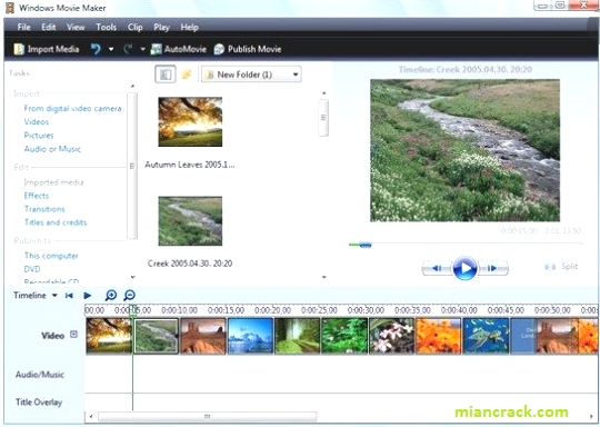 Windows Movie Maker Crack