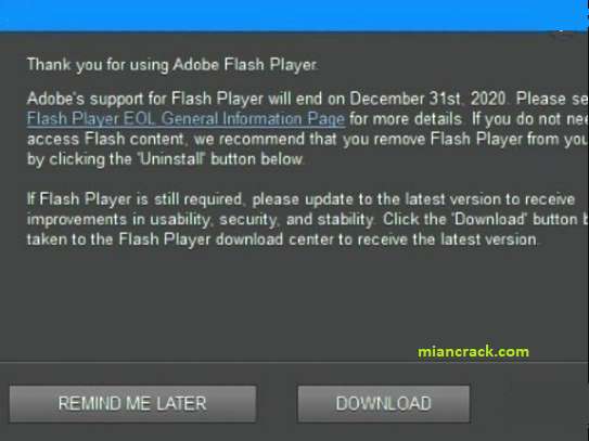 Adobe Flash Player Crack