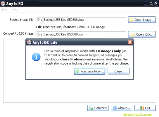 AnyToISO Crack
