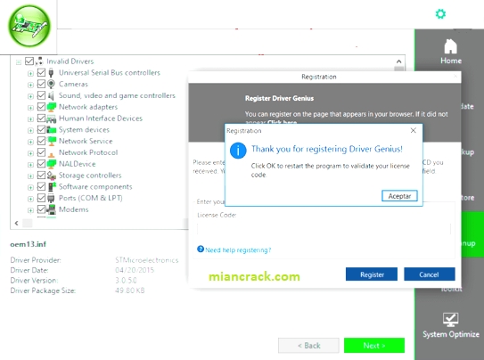 Driver Genius Pro Crack