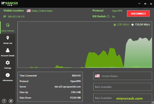 IPVanish VPN Crack