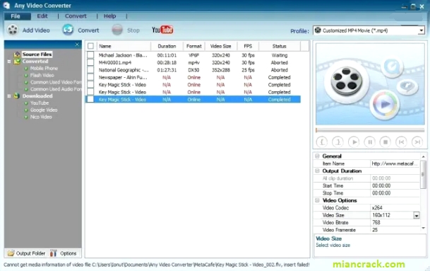 Any Video Converter Pro Crack