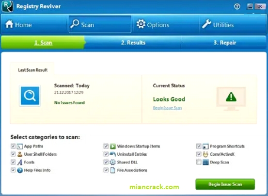 Registry Reviver Crack