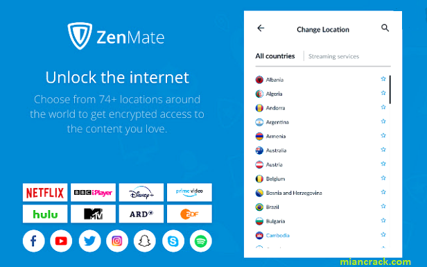 ZenMate Premium VPN Crack