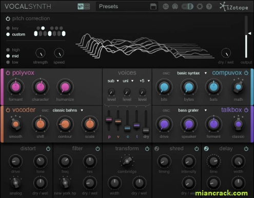iZotope Vocalsynth Crack