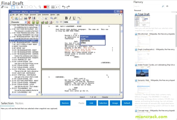 Final Draft Crack