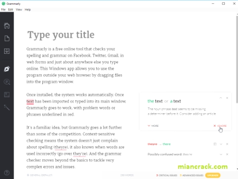 Grammarly Crack