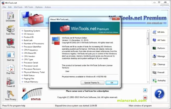 WinTools.net Premium Crack