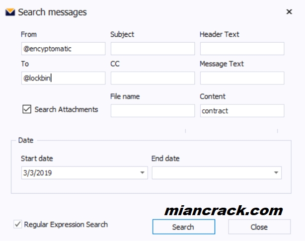 Encryptomatic MailDex Crack