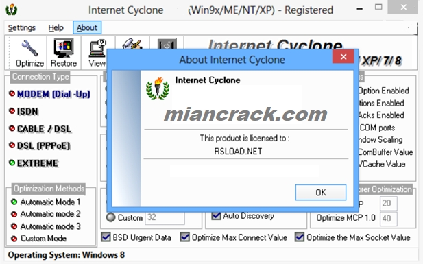 Internet Cyclone Crack