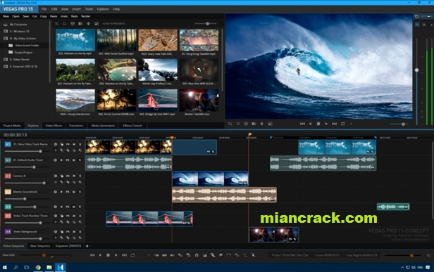 MAGIX VEGAS Pro Crack