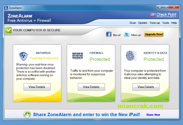 ZoneAlarm Pro Antivirus Firewall Crack