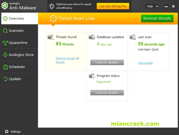 Auslogics Anti Malware Crack