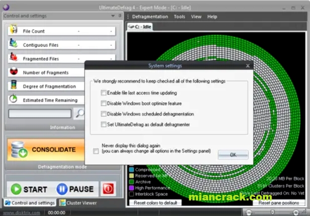 DiskTrix UltimateDefrag Crack