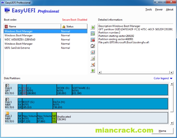 EasyUEFI Enterprise Crack