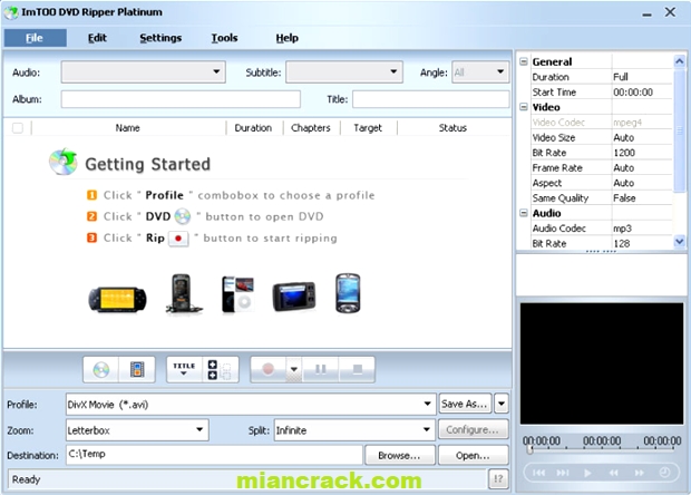 ImTOO DVD Ripper Ultimate Crack