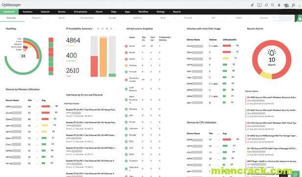 ManageEngine OpManager Enterprise Crack